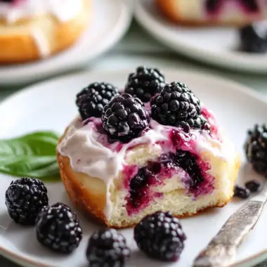 Delicious Blackberry Sweet Rolls with Cream Cheese Frosting Magic 10 Delicious Blackberry Sweet Rolls with Cream Cheese Frosting Magic