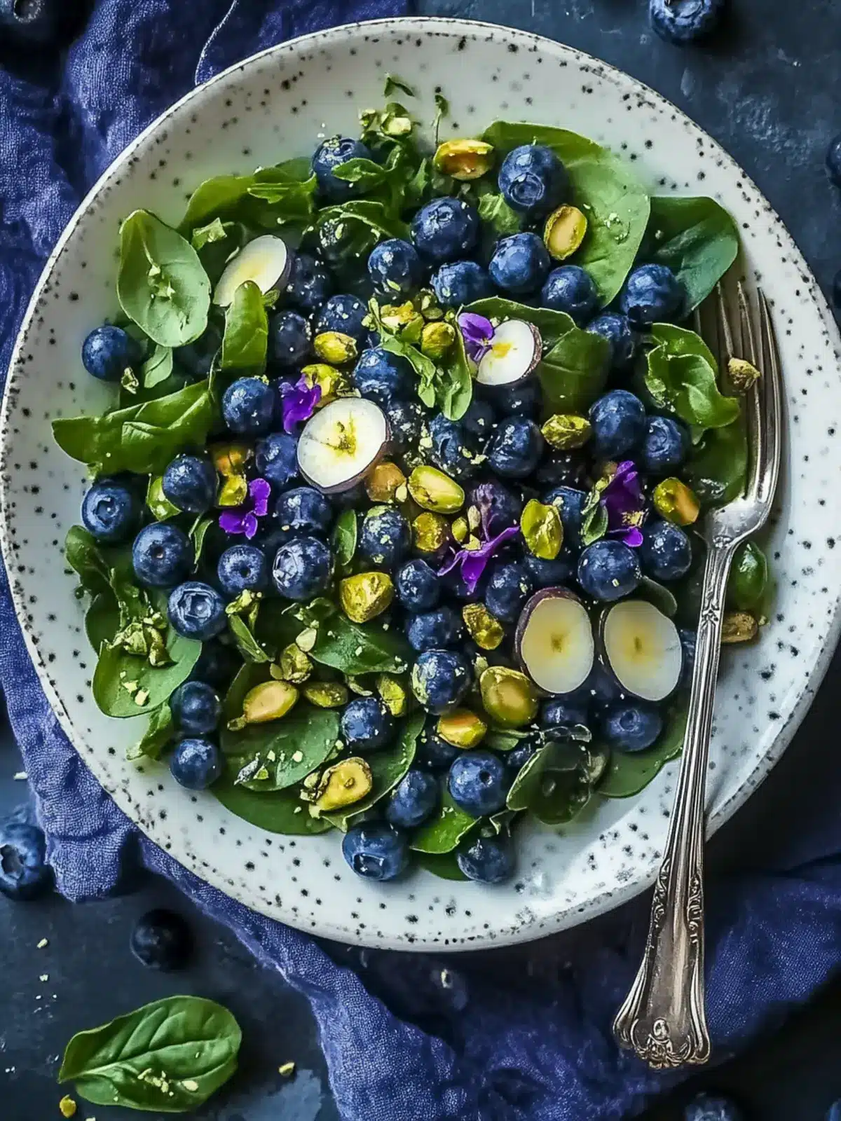 Fresh Blueberry Pistachio Spring Salad for a Vibrant Meal 5 Blueberry Pistachio Spring Salad