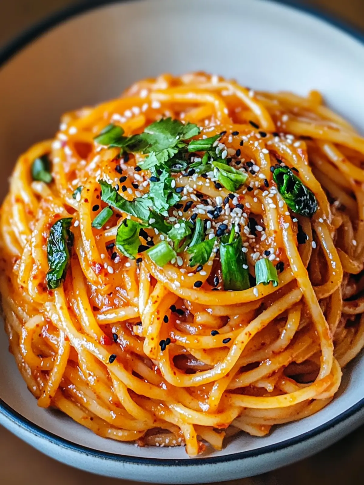 Spicy Korean Gochujang Pasta: Your New Quick Dinner Crush 3 Spicy Korean Gochujang Pasta