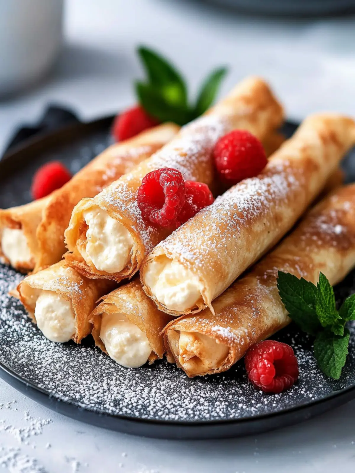 Delicious Cheesecake Taquitos: Crunchy, Creamy Bliss Awaits 3 Cheesecake Taquitos