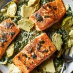 Creamy Spinach Artichoke Salmon for a Quick Dinner Delight 12 Spinach Artichoke Salmon