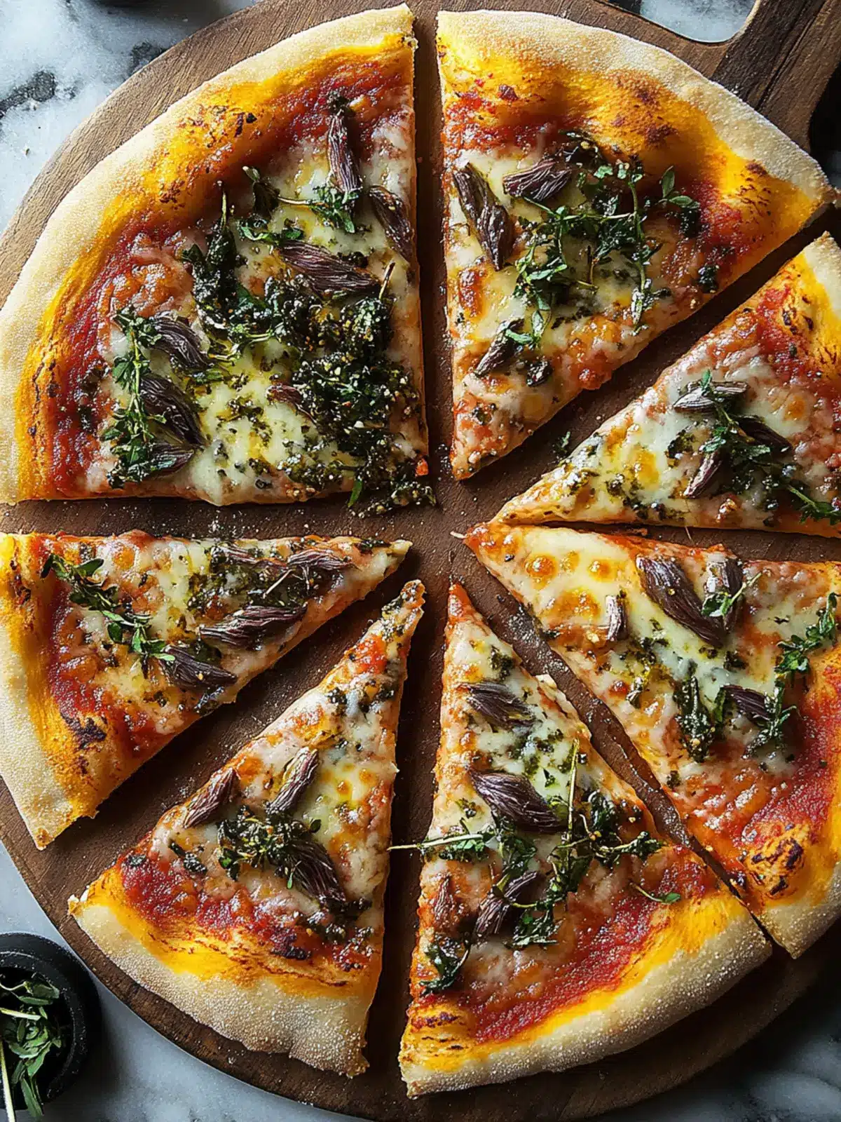 Savory Anchovy Pizza: A Homemade Umami Experience 2 Anchovy Pizza