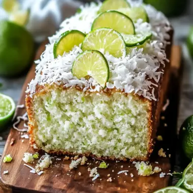 Delicious Coconut Lime Loaf Cake for a Tropical Escape 9 Delicious Coconut Lime Loaf Cake
