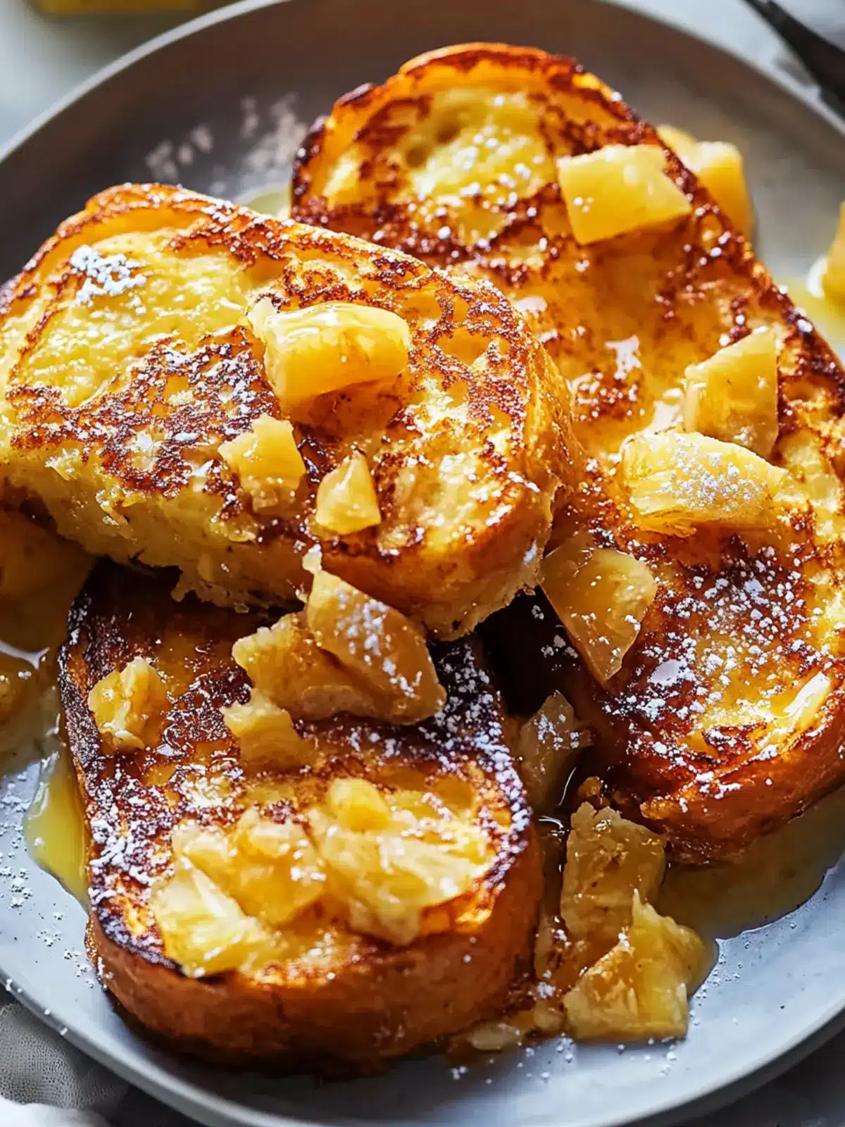 Tropical Hawaiian Roll French Toast for a Sweet Brunch Delight 4 Hawaiian Roll French Toast