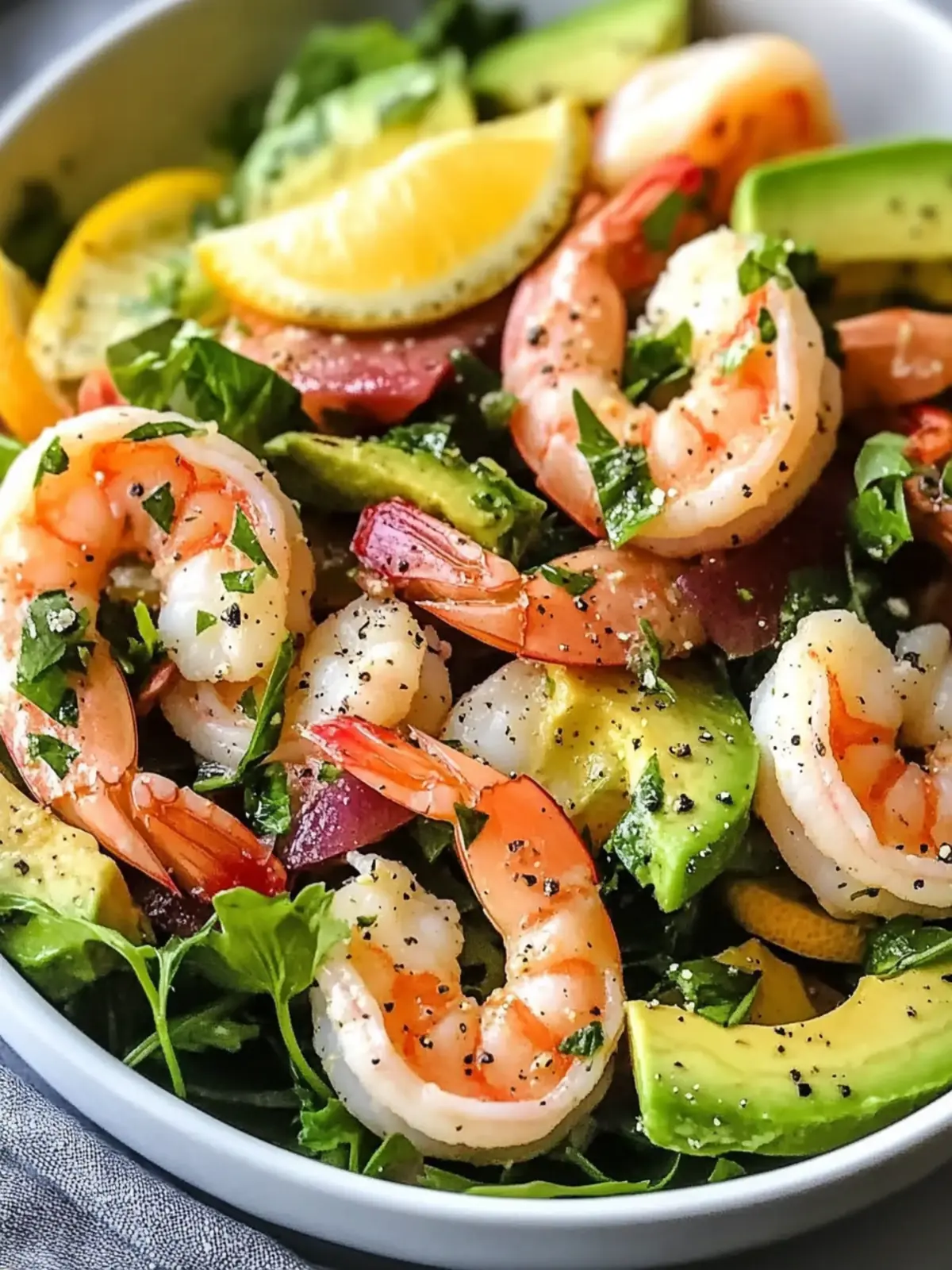 Citrus Shrimp Salad with Avocado: A Zesty, Refreshing Delight 4 Citrus Shrimp Salad with Avocado