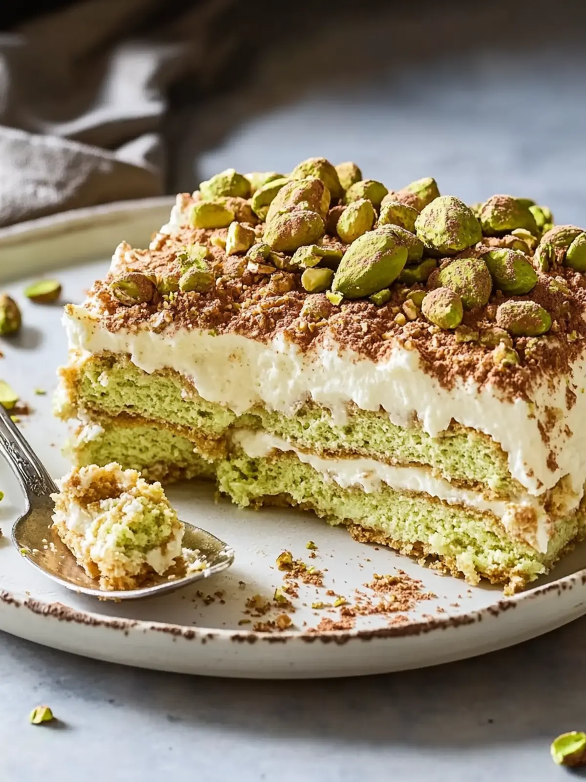 Pistachio Tiramisu: A No-Bake Delight to Impress Your Guests 3 Pistachio Tiramisu