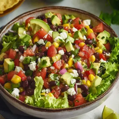 Zesty Mexican Chopped Salad for a Fresh Flavor Boost 9 Mexican Chopped Salad