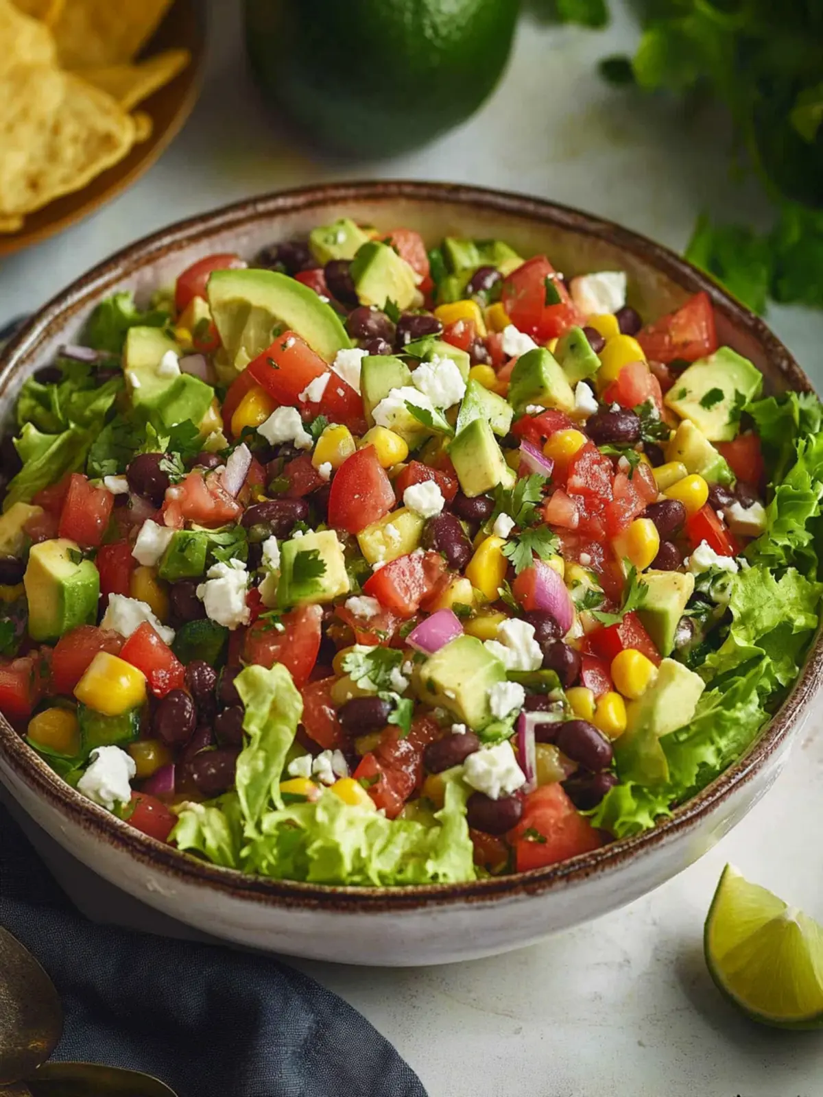Zesty Mexican Chopped Salad for a Fresh Flavor Boost 5 Mexican Chopped Salad