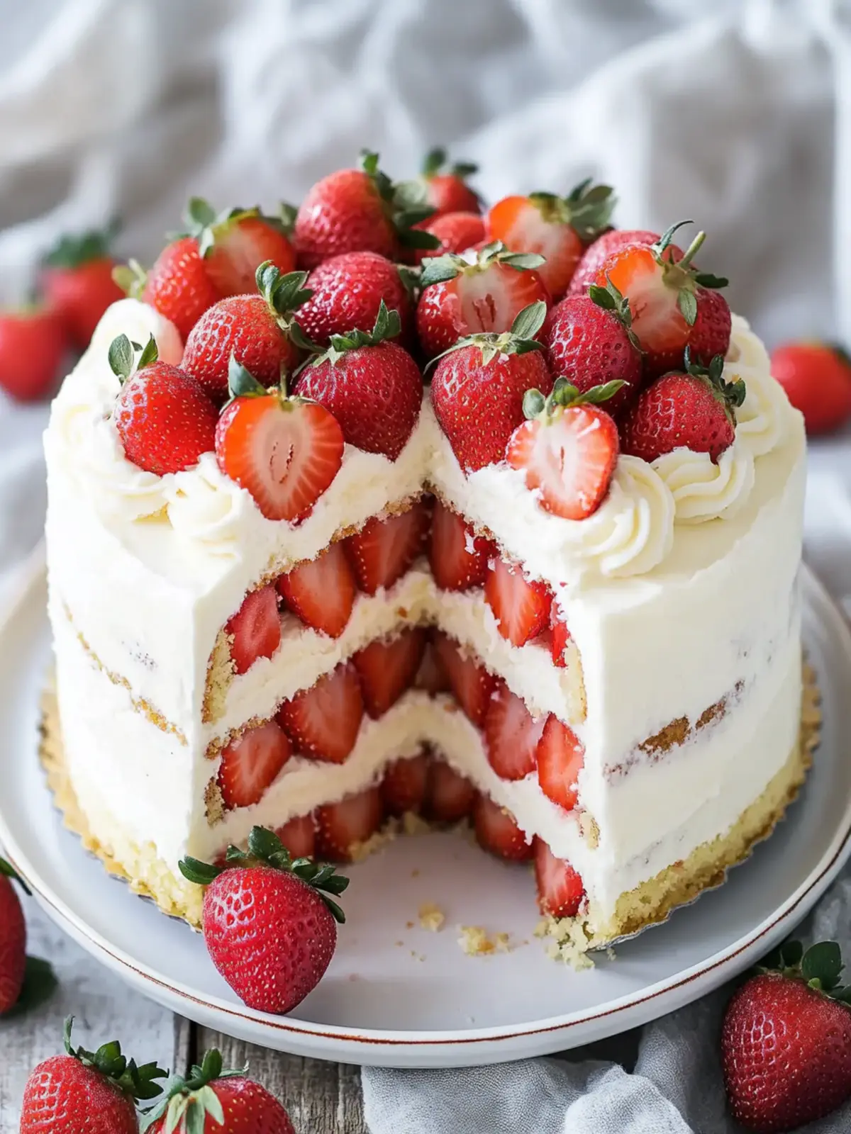 Irresistible Strawberry Mascarpone Cake for Summer Bliss 5 Strawberry Mascarpone Cake