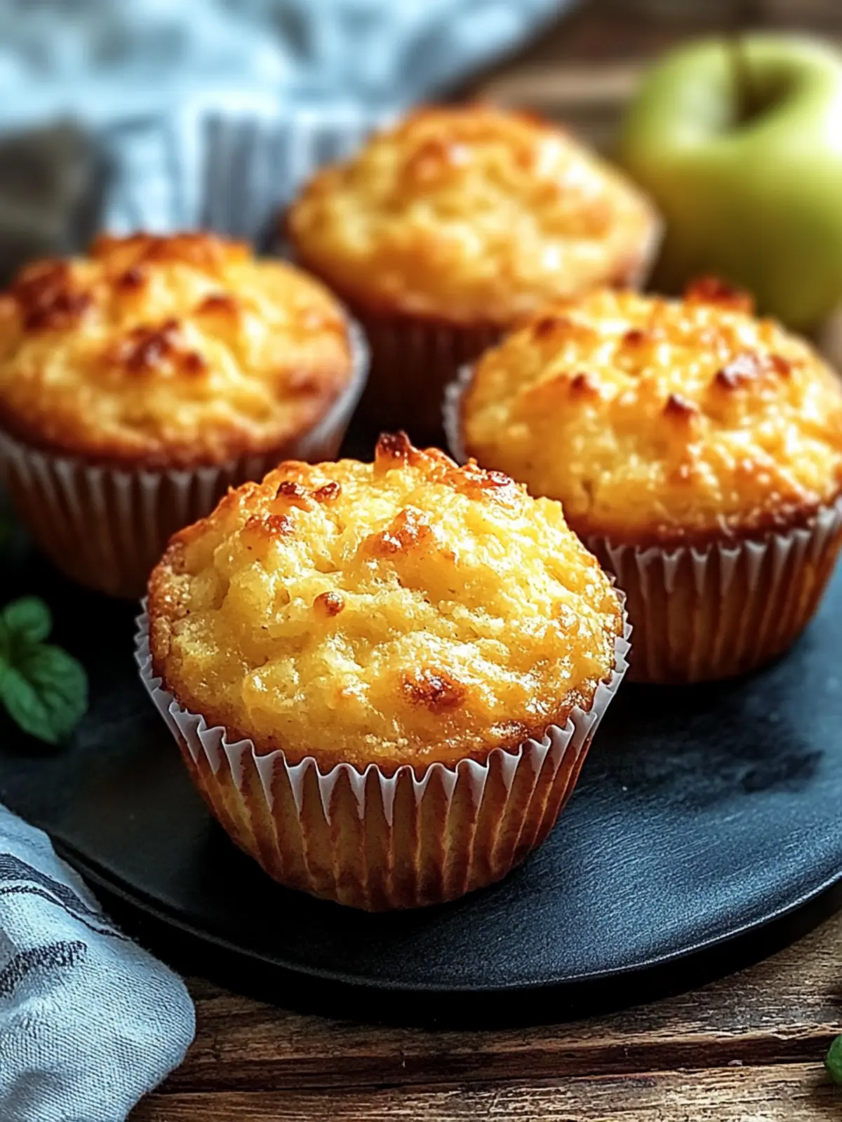 Apple and Cheddar Savory Muffins: A Tasty Twist on Breakfast 4 Apple and Cheddar Savory Muffins