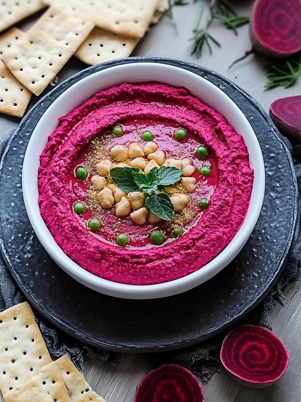 Vibrant Beetroot Hummus: A Healthy, Colorful Delight 4 Beetroot Hummus