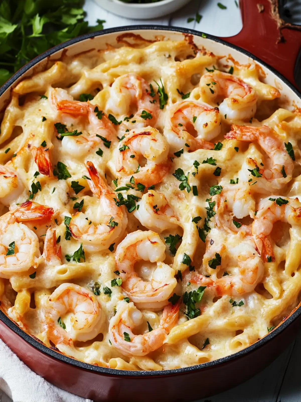 Garlicky Shrimp Alfredo Bake: Your New Weeknight Hero 2 Garlicky Shrimp Alfredo Bake