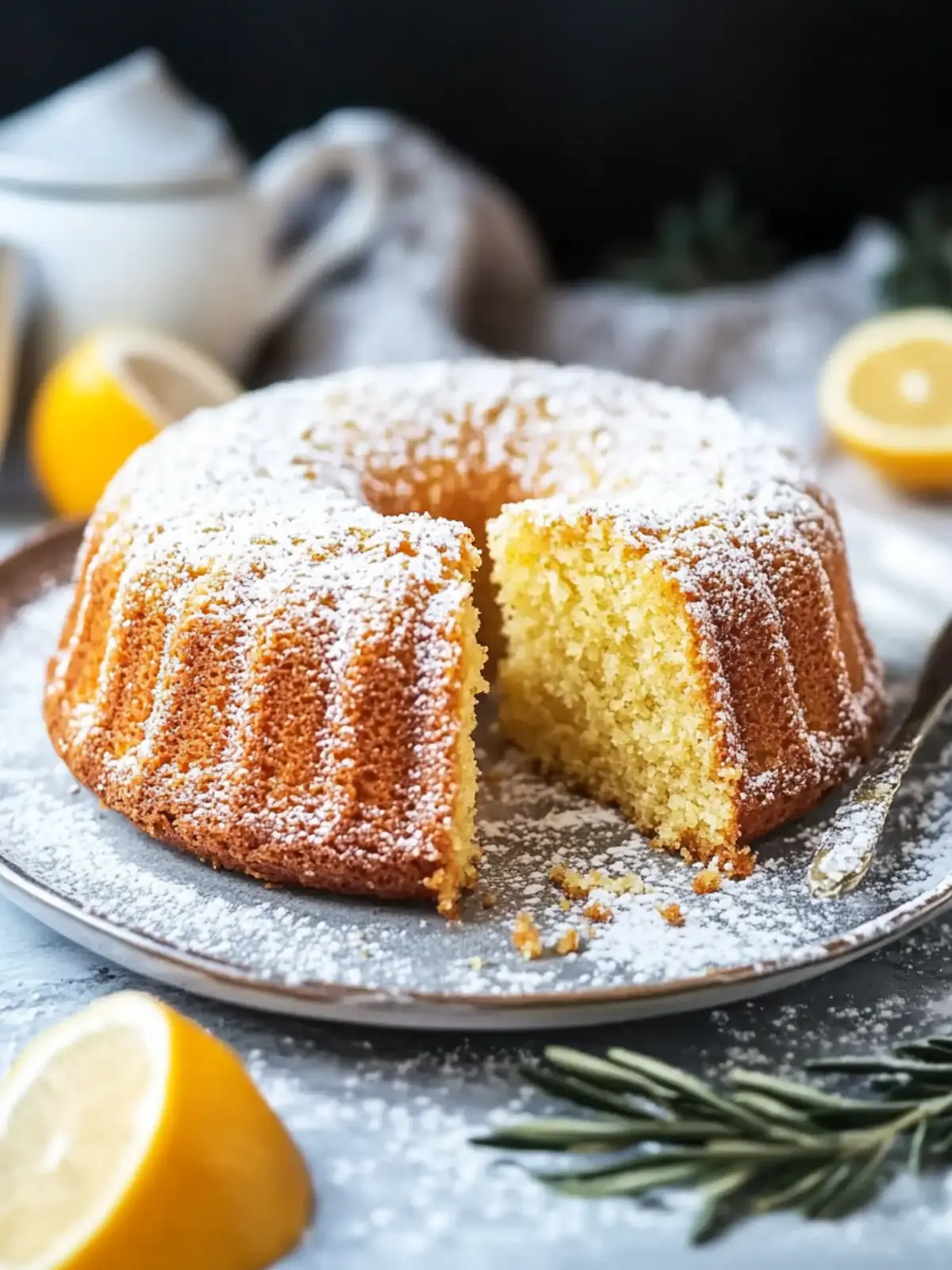 Moist Vegan Olive Oil Cake Bursting with Citrus Flavor 3 Vegan Olive Oil Cake