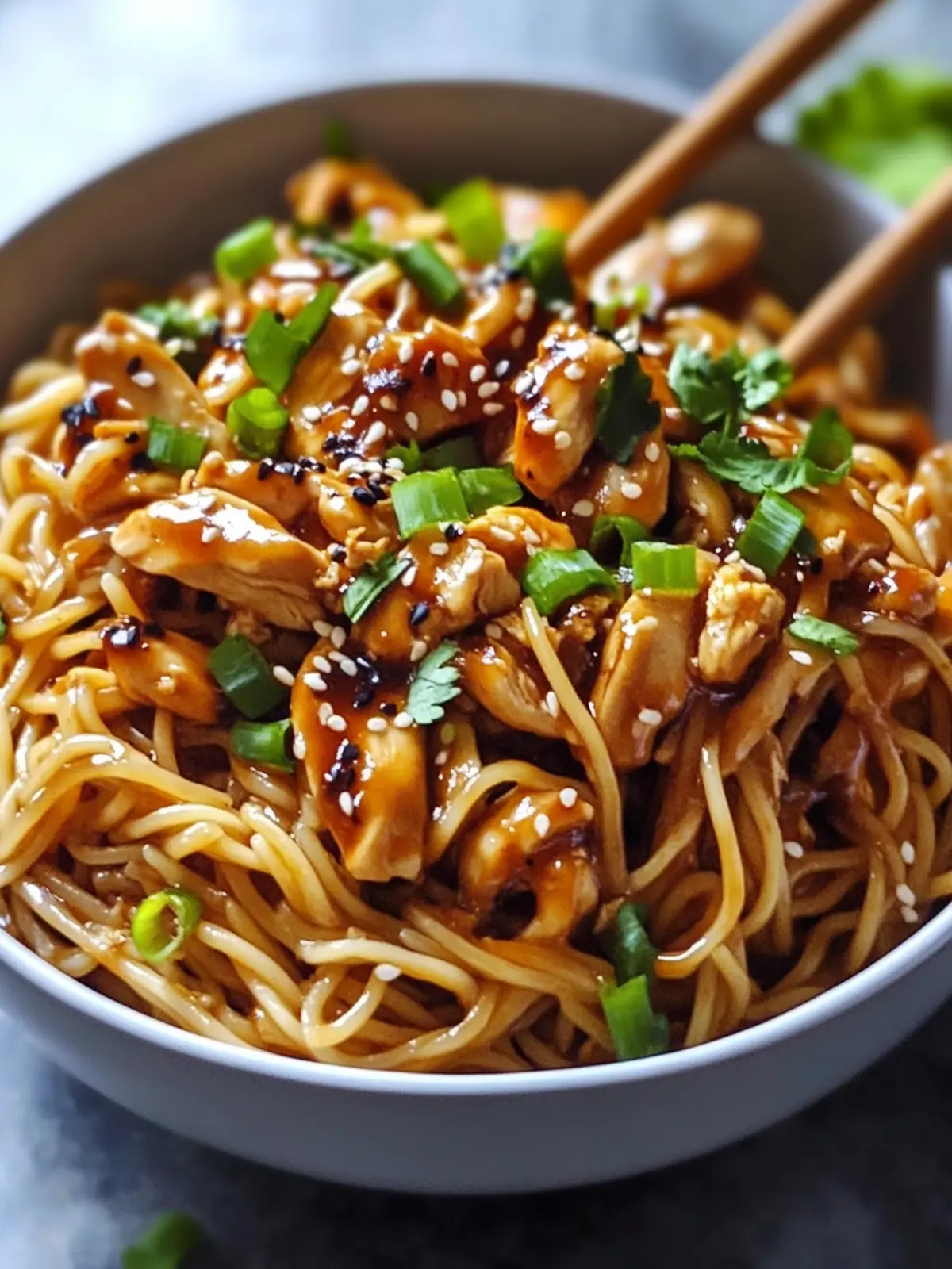 Sticky Garlic Chicken Noodles Recipe for a Cozy Dinner Night 5 Sticky Garlic Chicken Noodles Recipe