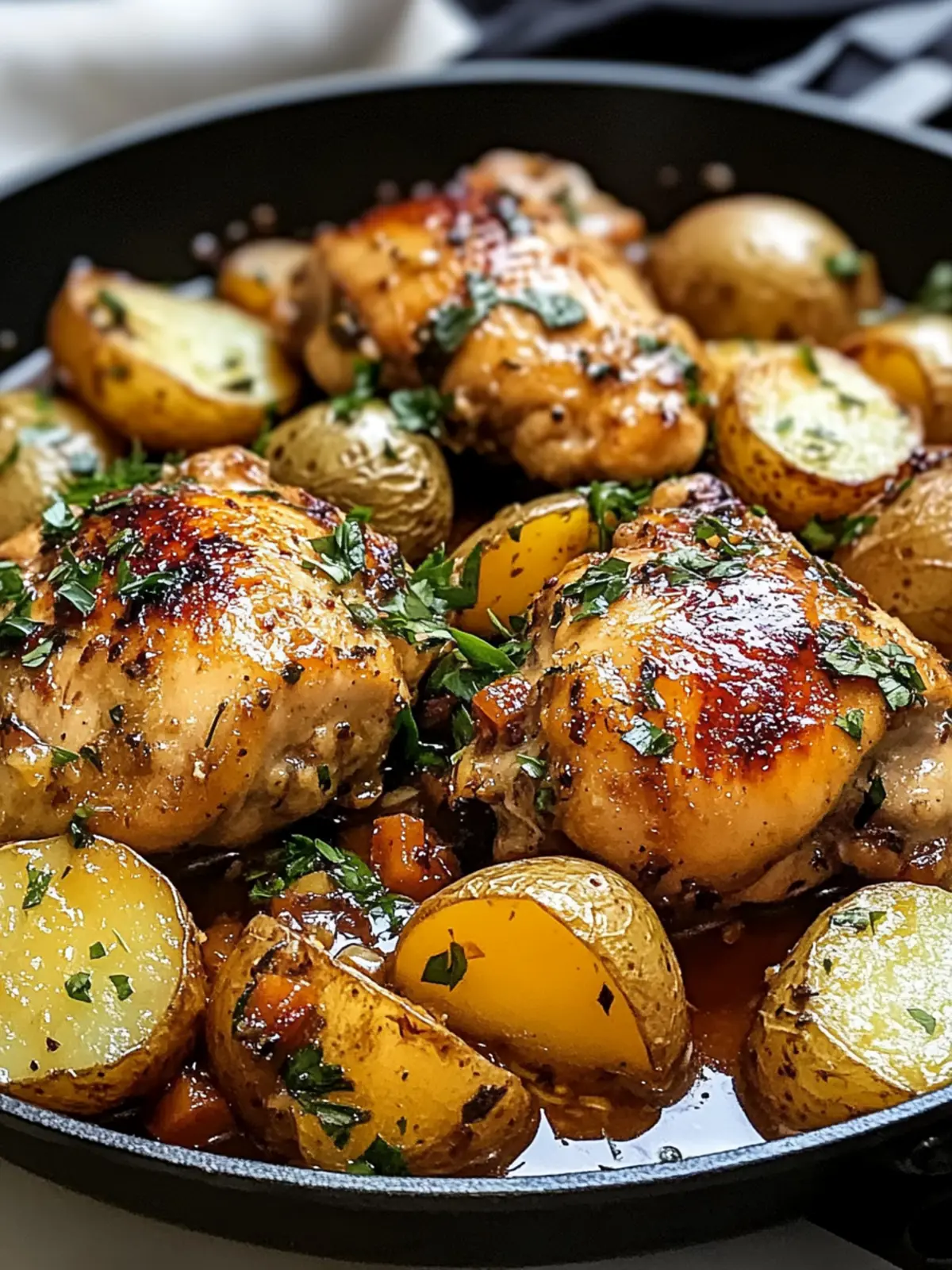 Garlic Butter Chicken and Potatoes Skillet for Cozy Nights 2 Garlic Butter Chicken and Potatoes Skillet