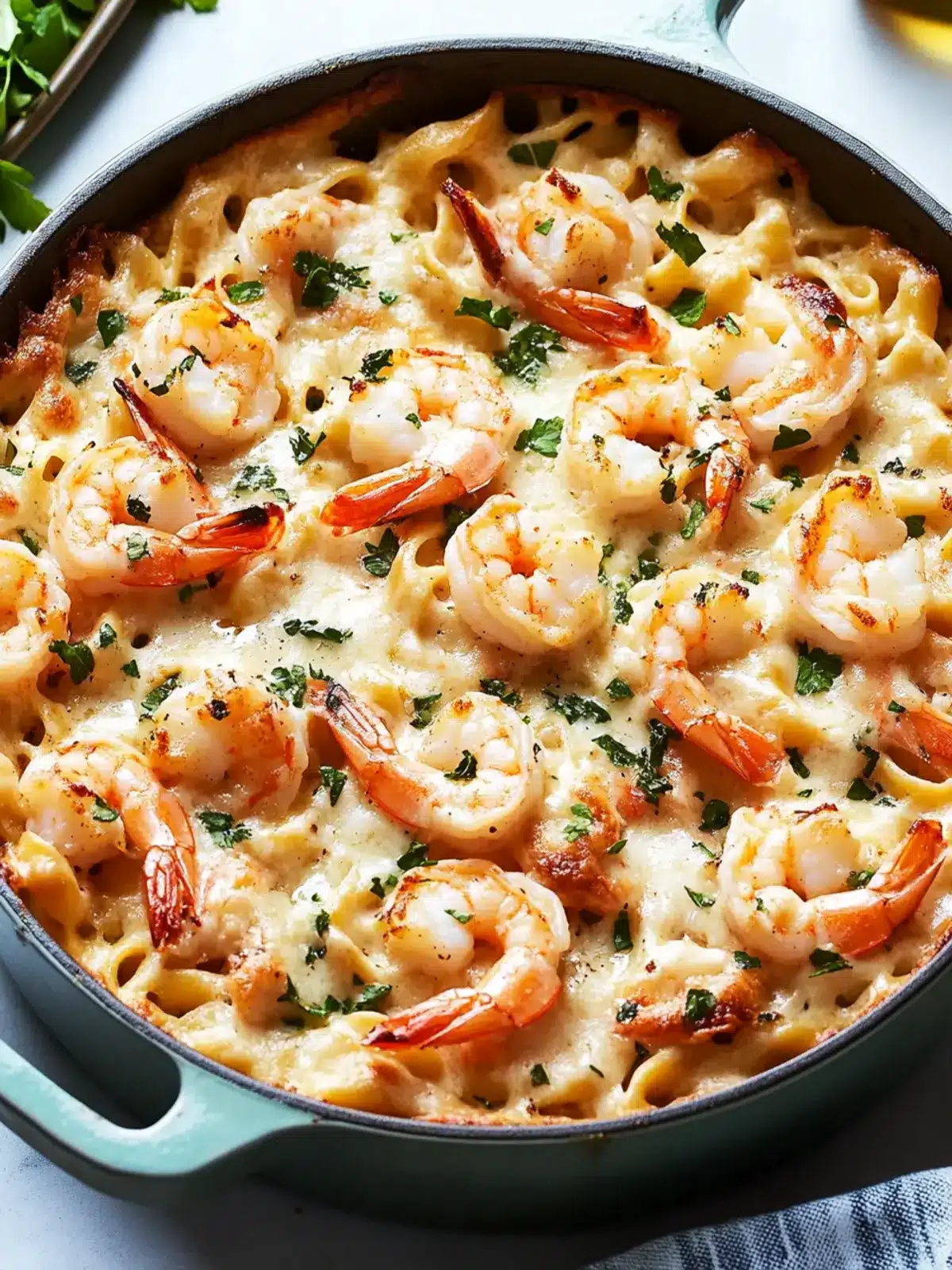 Garlicky Shrimp Alfredo Bake: Your New Weeknight Hero 4 Garlicky Shrimp Alfredo Bake