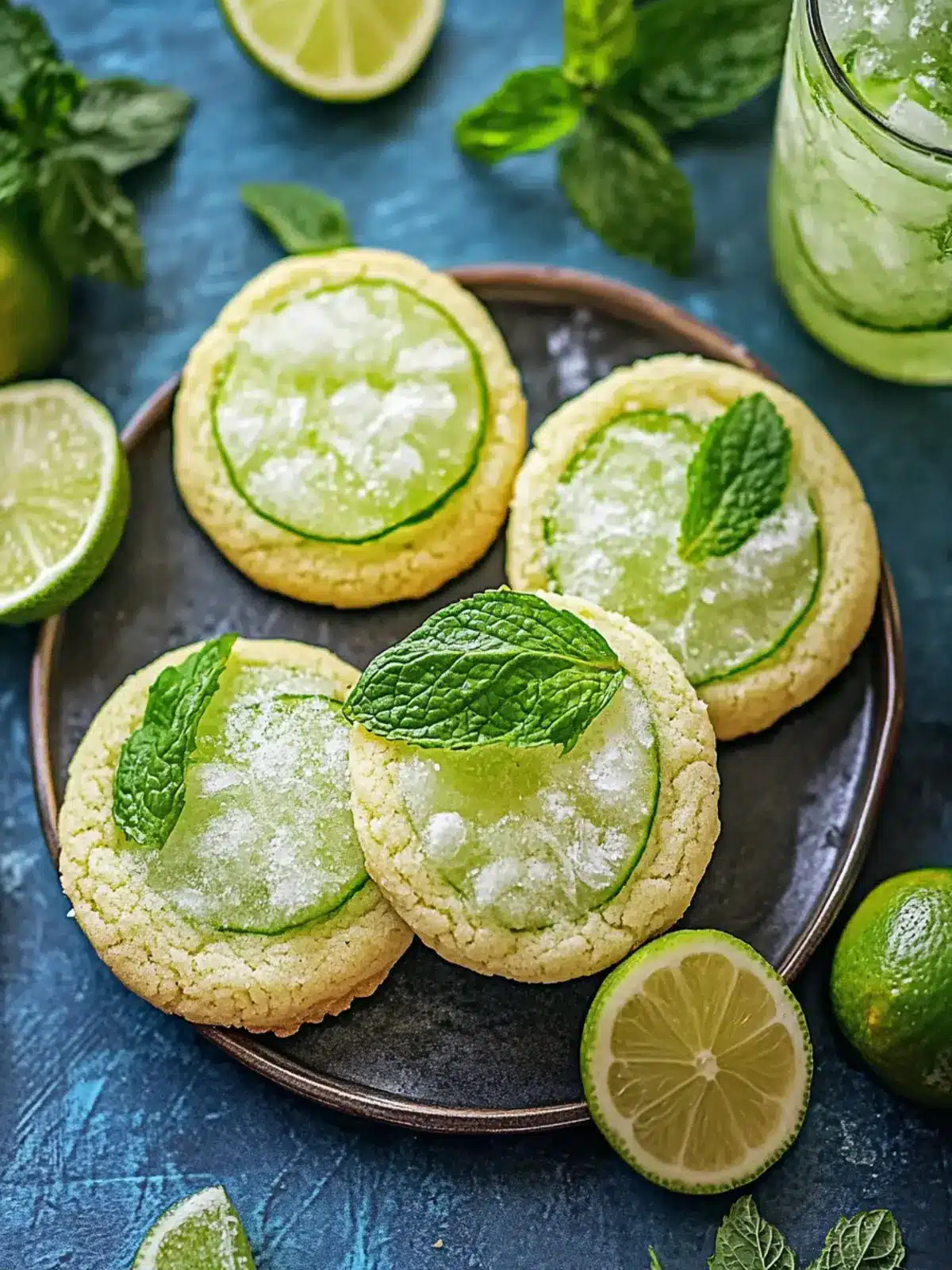 Mojito Cookies: Soft, Chewy Bliss with a Refreshing Twist 2 Mojito Cookies