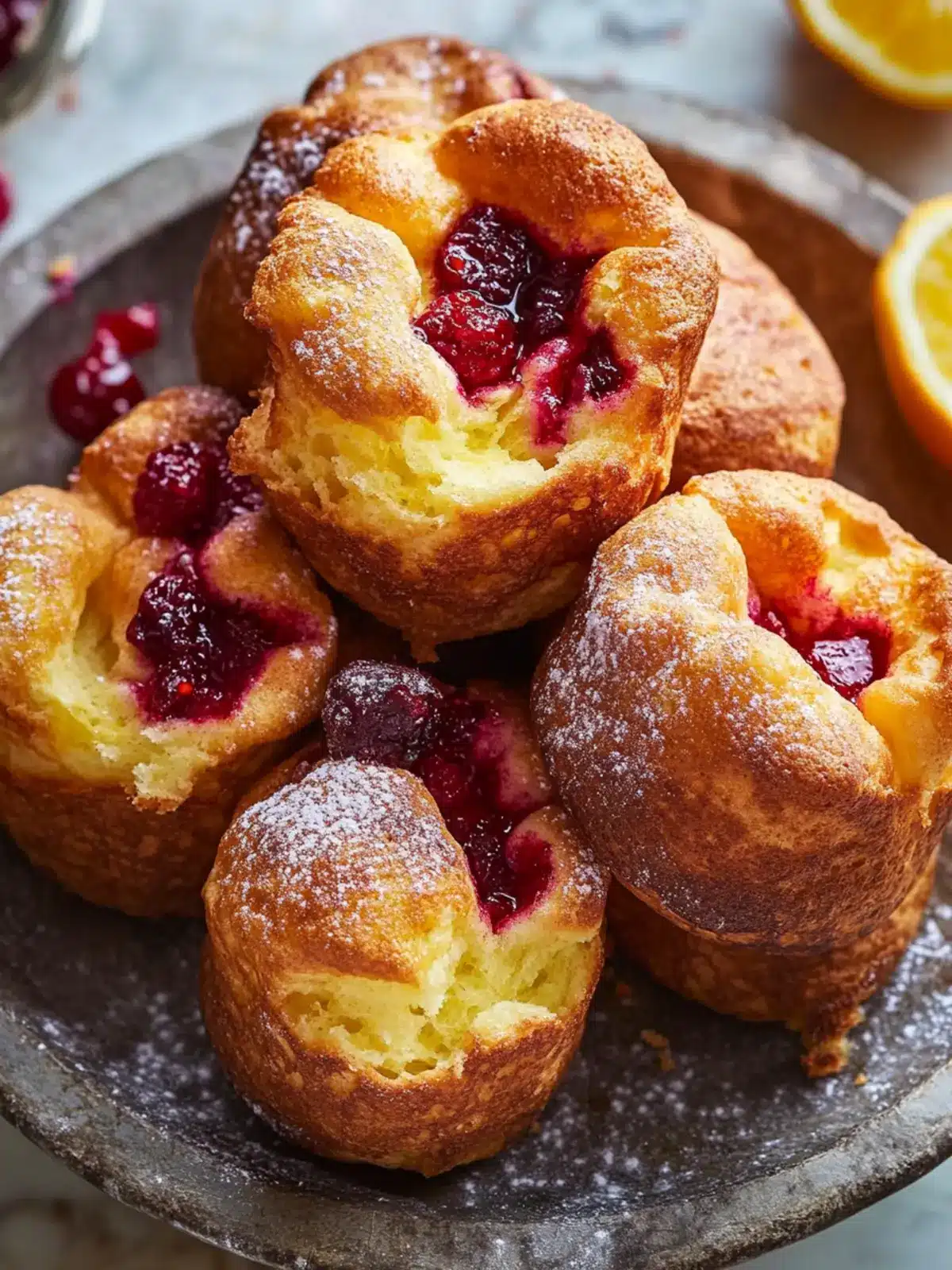Irresistible Orange-Cranberry Popovers for Cozy Gatherings 2 Orange-Cranberry Popovers