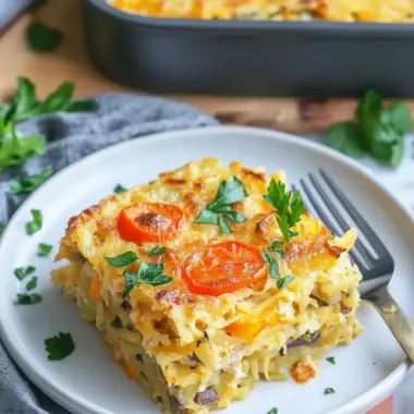Savory Vegan Breakfast Casserole with Hash Browns Delight 10 Vegan Breakfast Casserole with Hash Browns