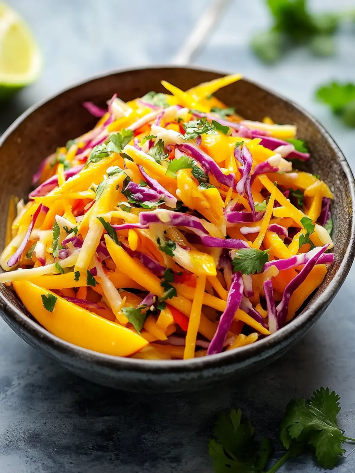 Revitalize Dinner Tonight with Quick And Easy Mango Slaw 4 Quick And Easy Mango Slaw: A Fresh Weeknight Favorite