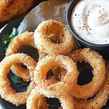 Crispy Vegan Baked Onion Rings That Will Wow Your Taste Buds 9 Vegan Baked Onion Rings