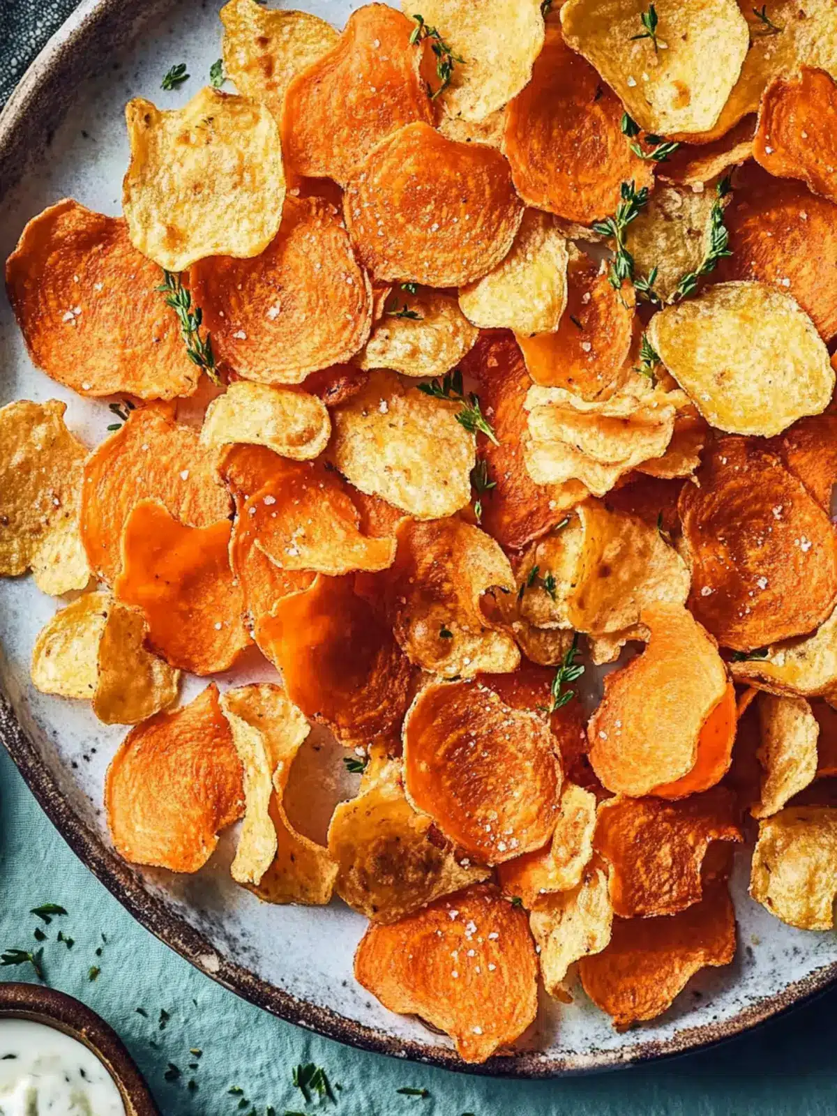 Crispy Carrot Chips That Crunch with Garlic-Chive Delight 2 Crispy Carrot Chips