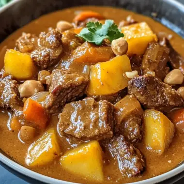 Cozy Up with Slow Cooker Beef Massaman Curry Tonight 10 Slow Cooker Beef Massaman Curry