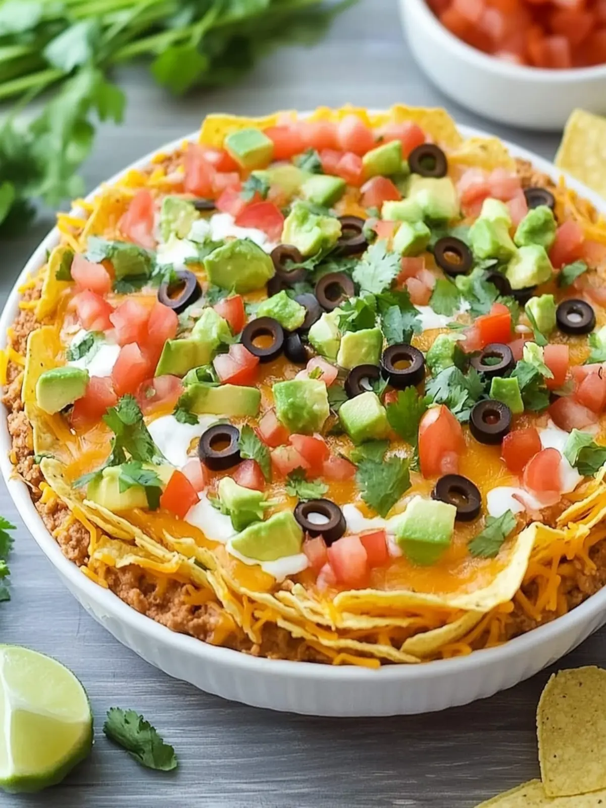 Delicious Layered Taco Dip: Your New Party Favorite 4 Layered Taco Dip