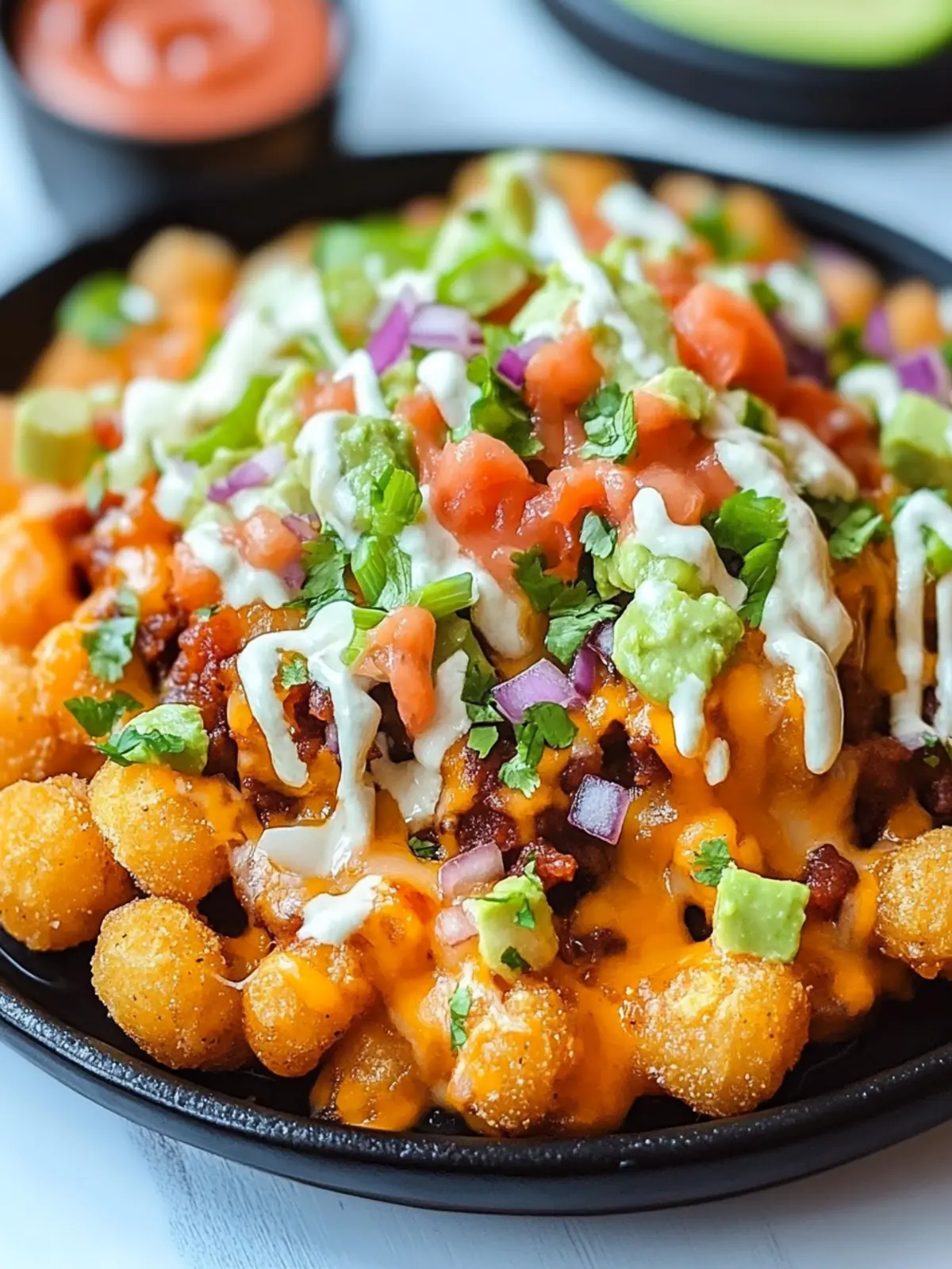 Tater Tot Nachos: Your Ultimate Comfort Food Upgrade! 2 Tater Tot Nachos