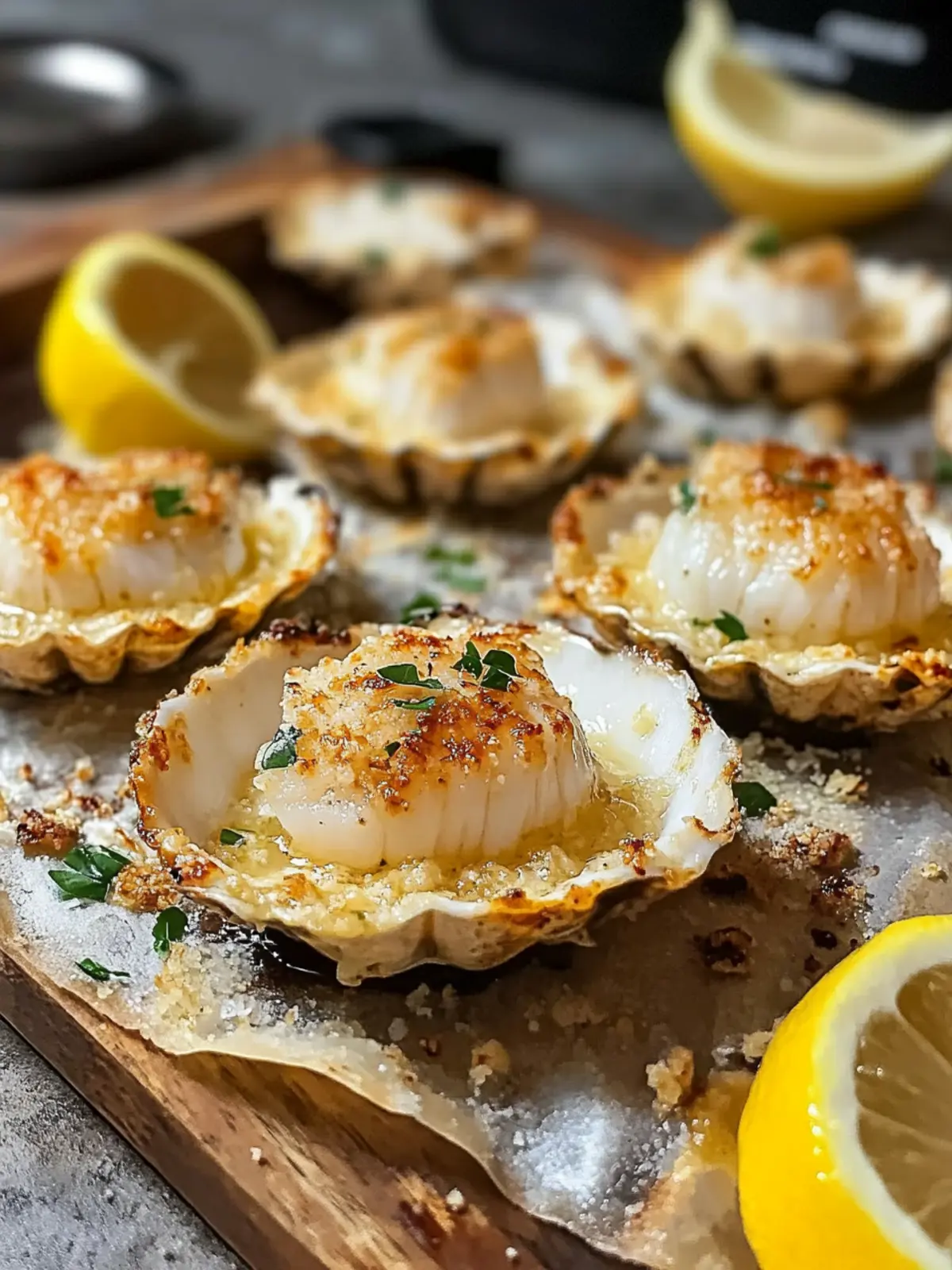 Deliciously Elegant Parmesan Baked Scallops Ready in 30 Minutes 3 Elegant Parmesan Baked Scallops