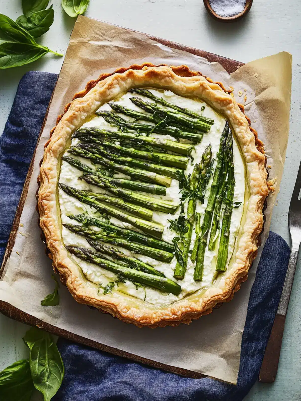 Savory Asparagus and Ricotta Tart for Effortless Elegance 3 Asparagus and Ricotta Tart
