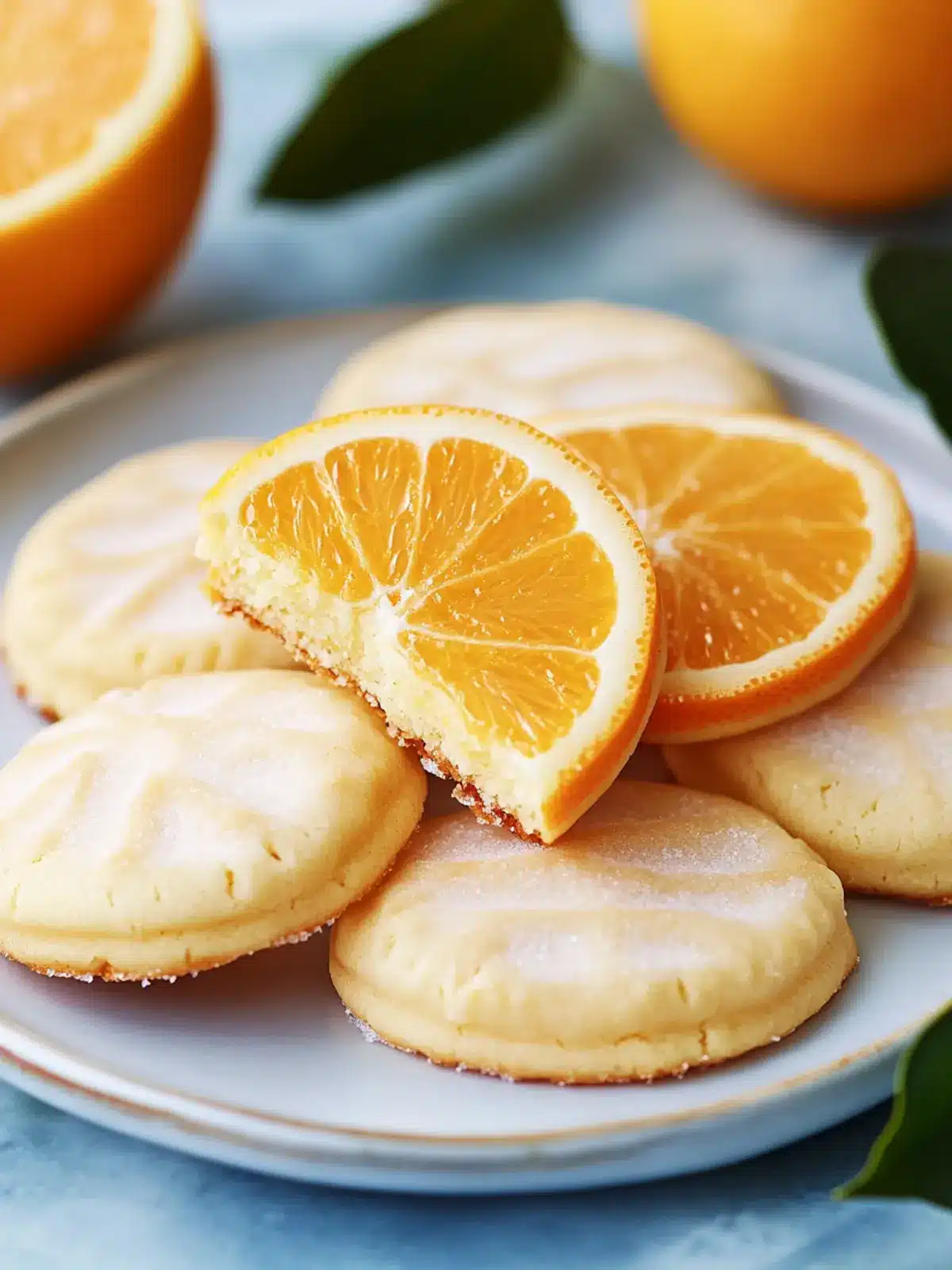 Perfectly Soft Orange Sugar Cookies Bright & Buttery Bliss 3 Perfectly Soft Orange Sugar Cookies (Bright, Buttery & Zesty!)