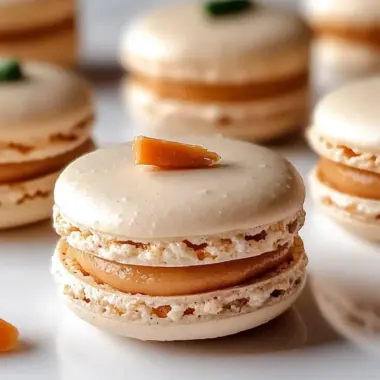 Carrot Cake Macarons: A Cozy Twist on a Classic Delight 9 Carrot Cake Macarons