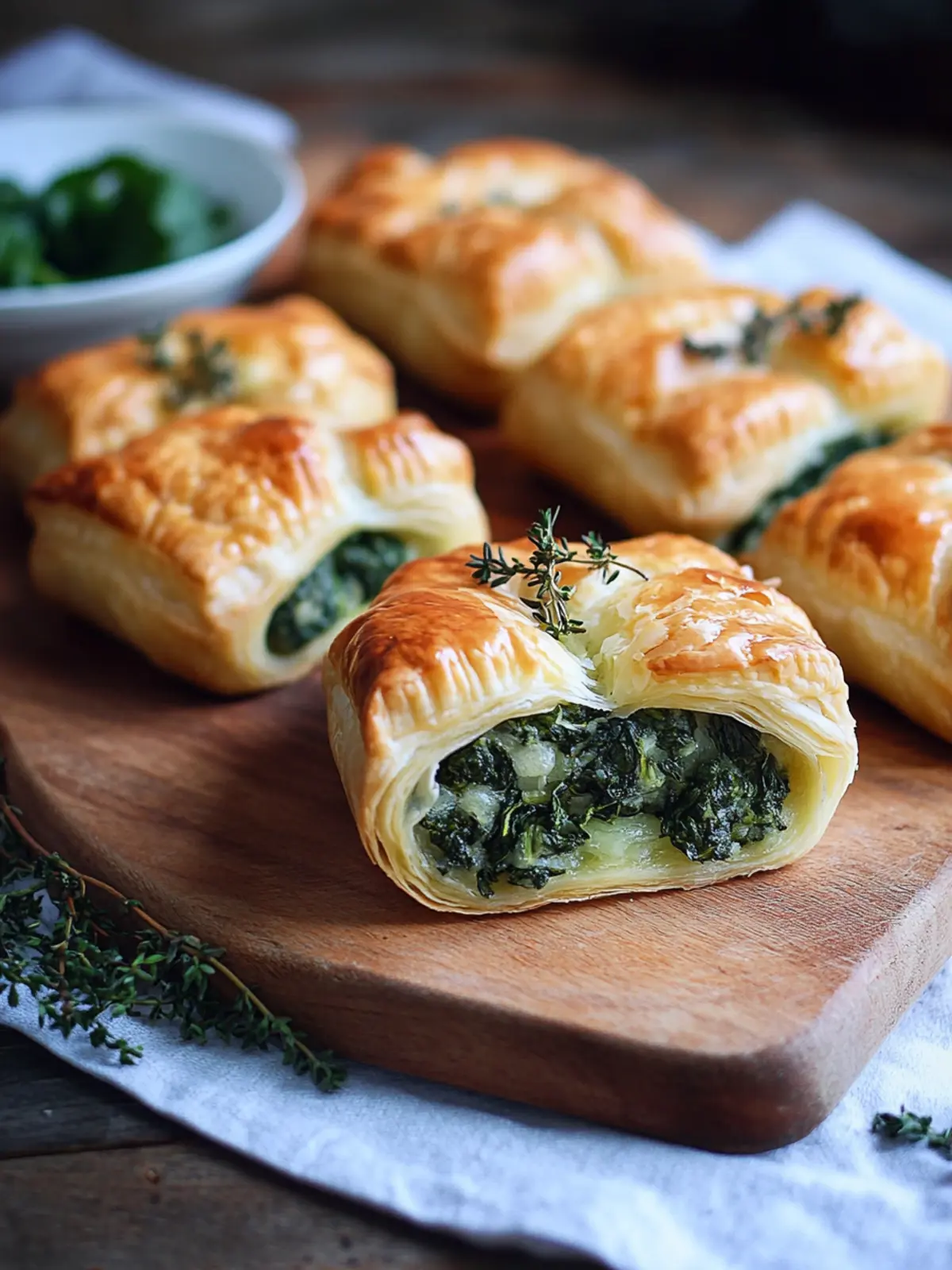 Savory Spinach Puff Pastry Bites You'll Devour in Minutes 2 Spinach Puff Pastry
