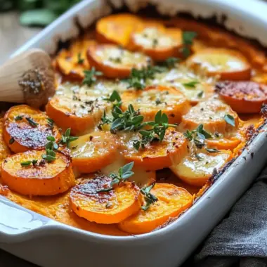 Irresistible Homemade Garlic Butter Sweet Potato Bake Delight 9 Homemade Garlic Butter Sweet Potato Bake