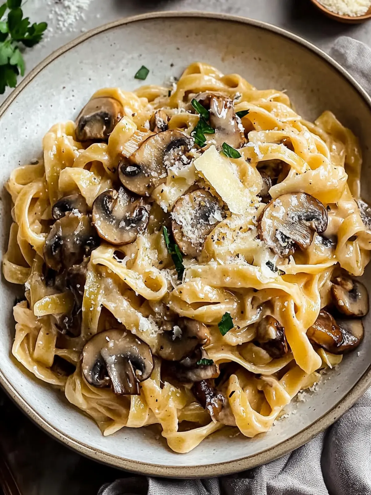 Caramelized Leek and Mushroom Gruyere Pasta in 30 Minutes 2 Caramelized Leek and Mushroom Gruyere Pasta