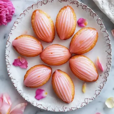 Delicious Rose Madeleines with Floral Glaze for Tea Bliss 9 Delicious Rose Madeleines with Floral Glaze
