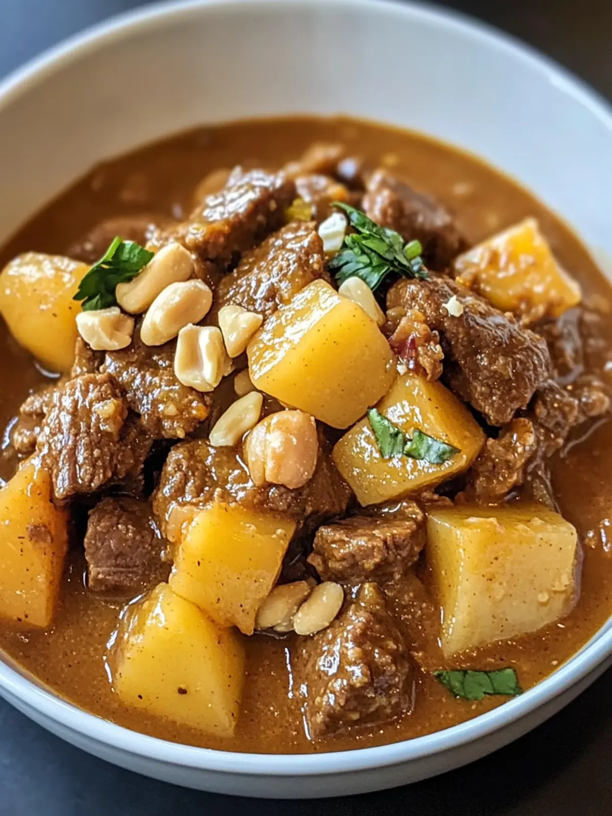 Cozy Up with Slow Cooker Beef Massaman Curry Tonight 2 Slow Cooker Beef Massaman Curry