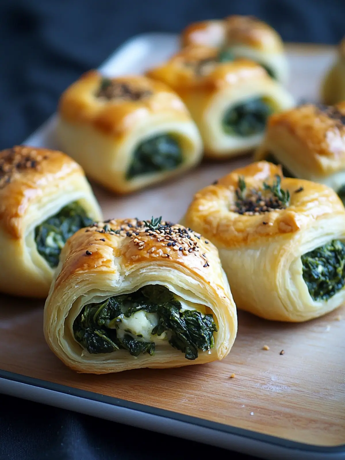 Savory Spinach Puff Pastry Bites You'll Devour in Minutes 4 Spinach Puff Pastry