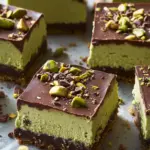 Irresistible Pistachio Chocolate Cheesecake Bars to Savor 11 Pistachio Chocolate Cheesecake Bars