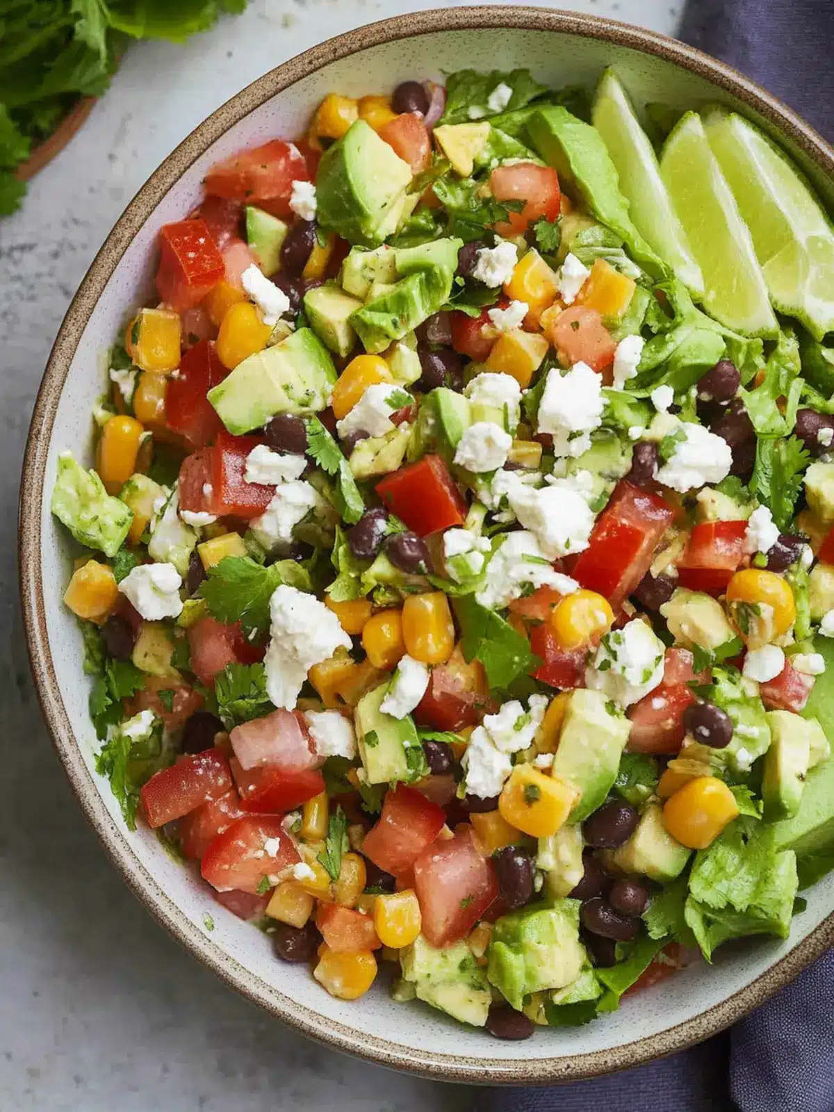 Zesty Mexican Chopped Salad for a Fresh Flavor Boost 3 Mexican Chopped Salad