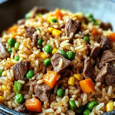 Savory Venison Fried Rice for a Quick Delicious Dinner 9 Savory Venison Fried Rice