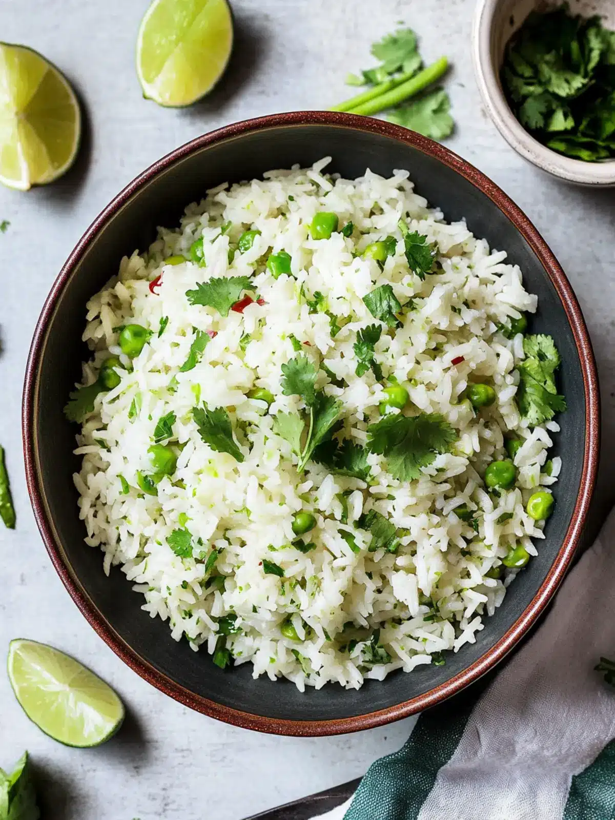 Zesty Cilantro Lime Rice That Will Elevate Any Meal 4 Cilantro Lime Rice