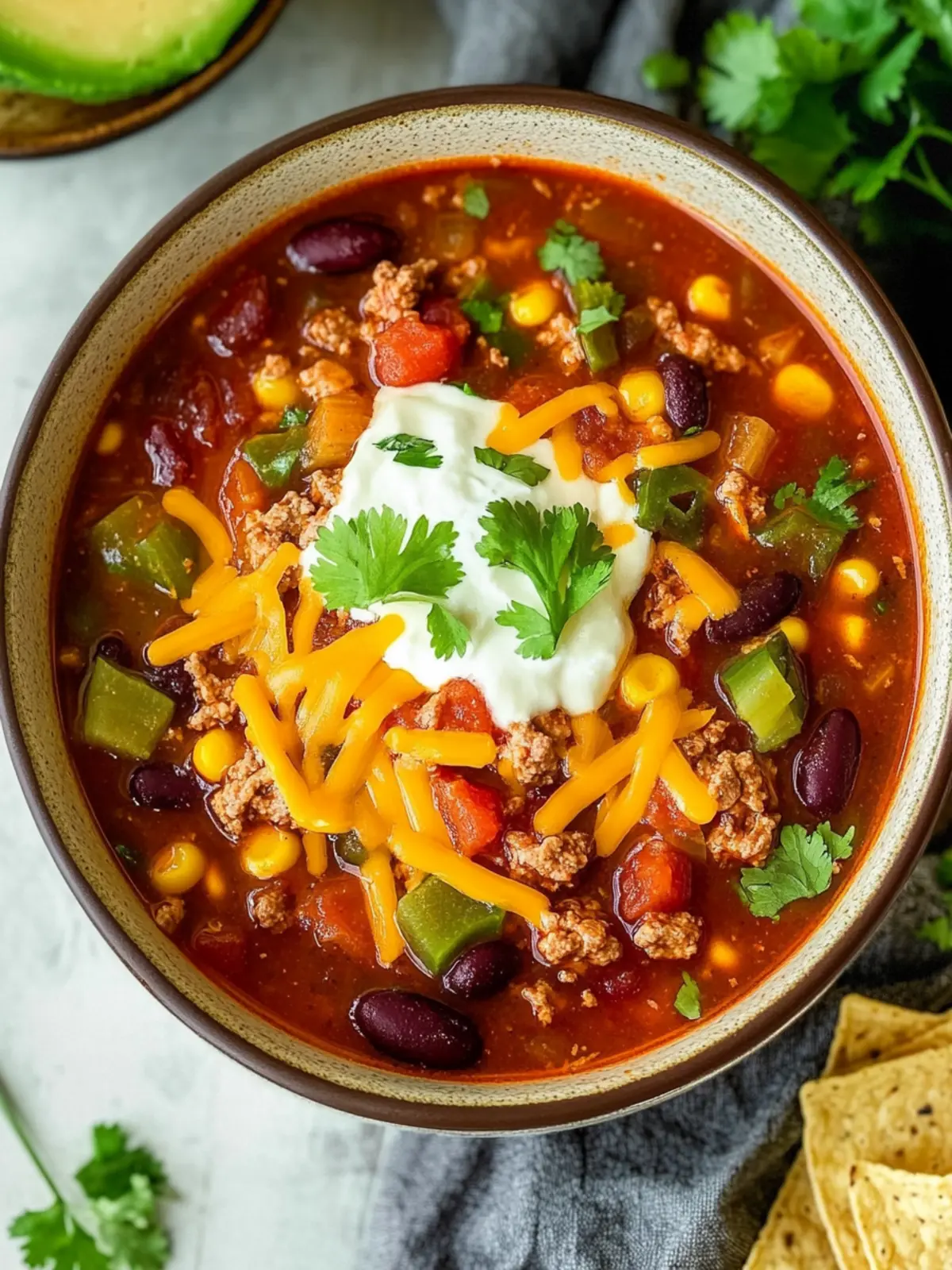Delicious Instant Pot Taco Soup for Quick Family Dinners 5 Instant Pot Taco Soup