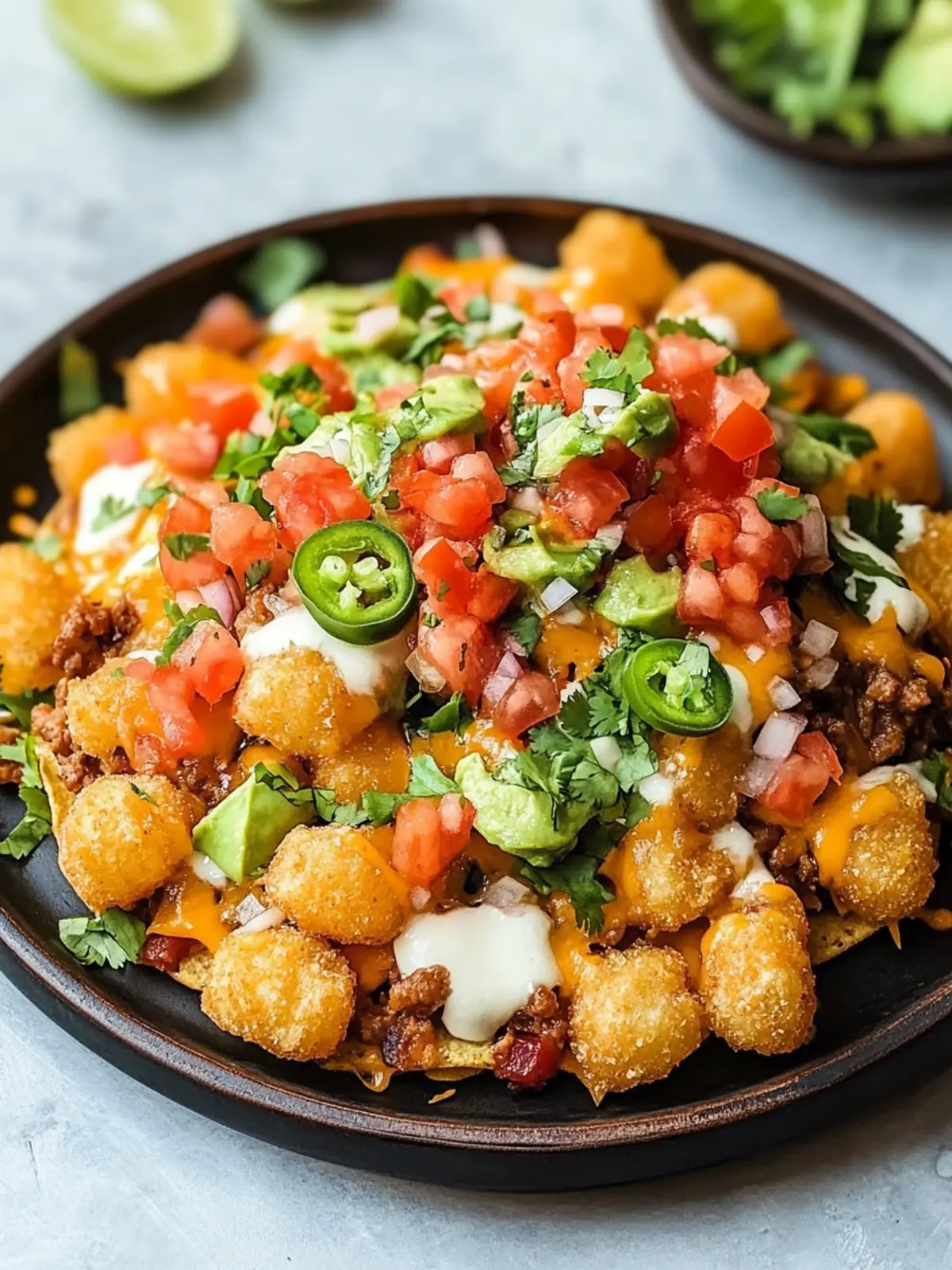 Tater Tot Nachos: Your Ultimate Comfort Food Upgrade! 4 Tater Tot Nachos