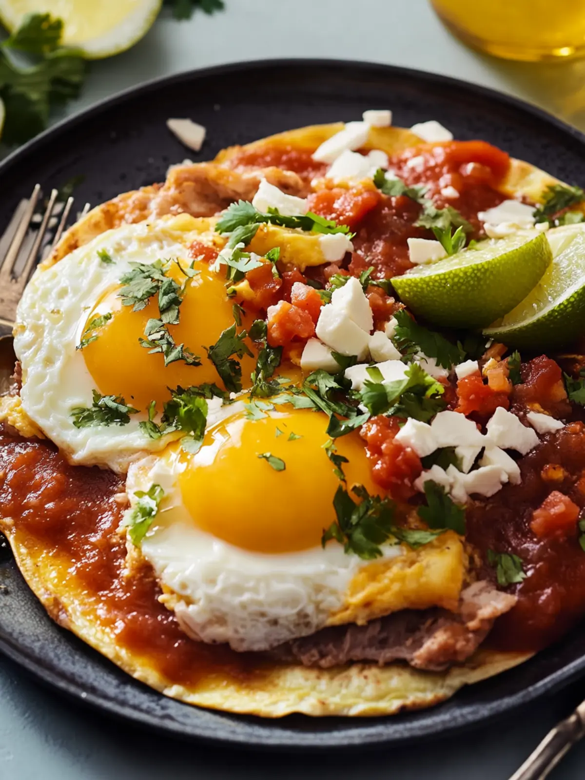 Quick and Crispy Huevos Rancheros for a Flavorful Breakfast 2 Huevos Rancheros