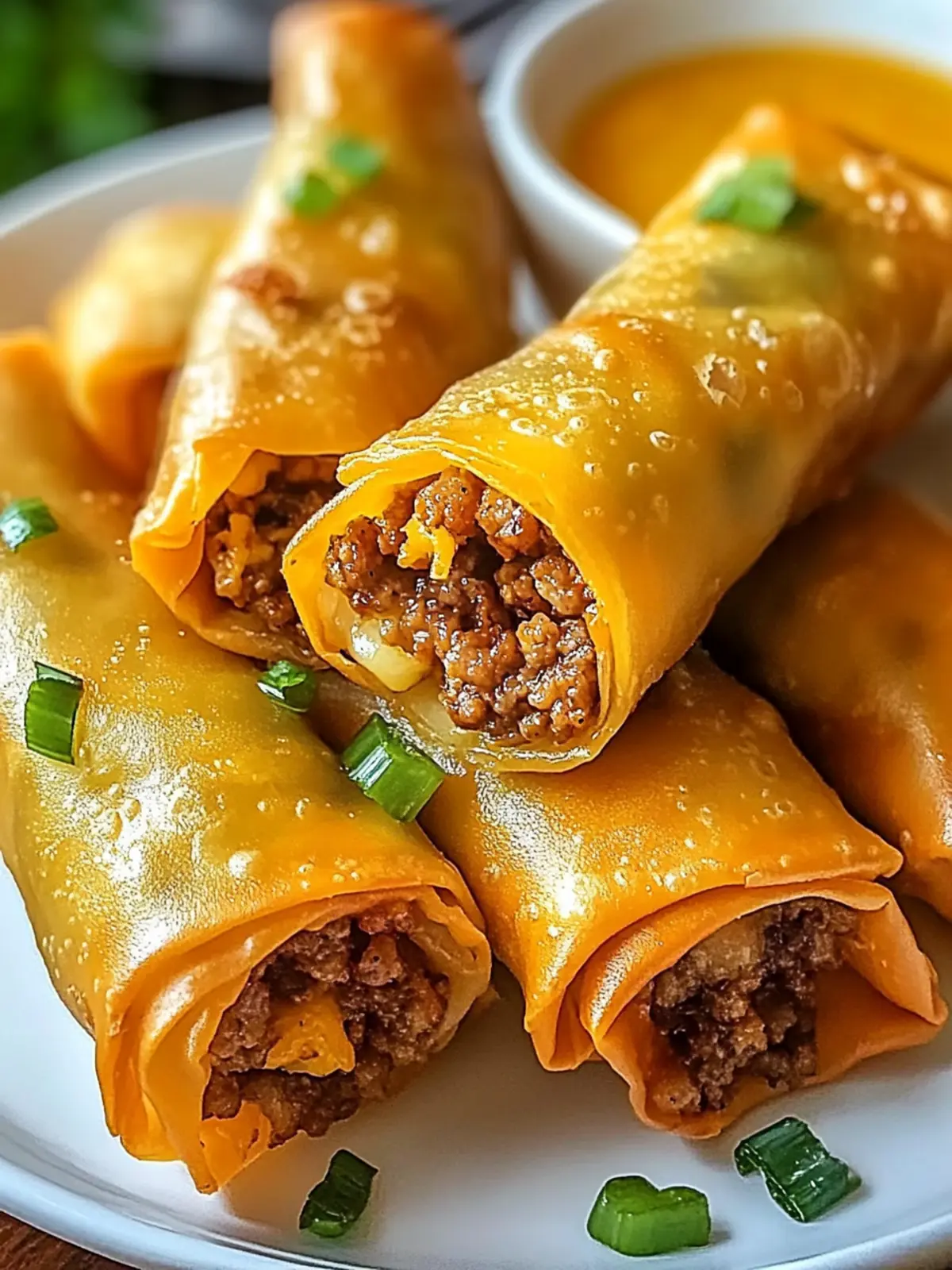 Cheeseburger Eggrolls: Your New Favorite Crispy Snack! 3 Cheeseburger Eggrolls