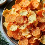 Crispy Carrot Chips That Crunch with Garlic-Chive Delight 13 Crispy Carrot Chips