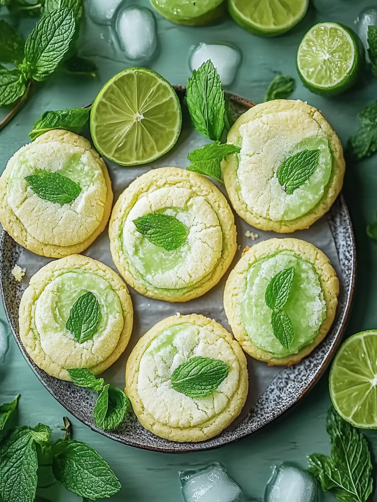 Mojito Cookies: Soft, Chewy Bliss with a Refreshing Twist 5 Mojito Cookies