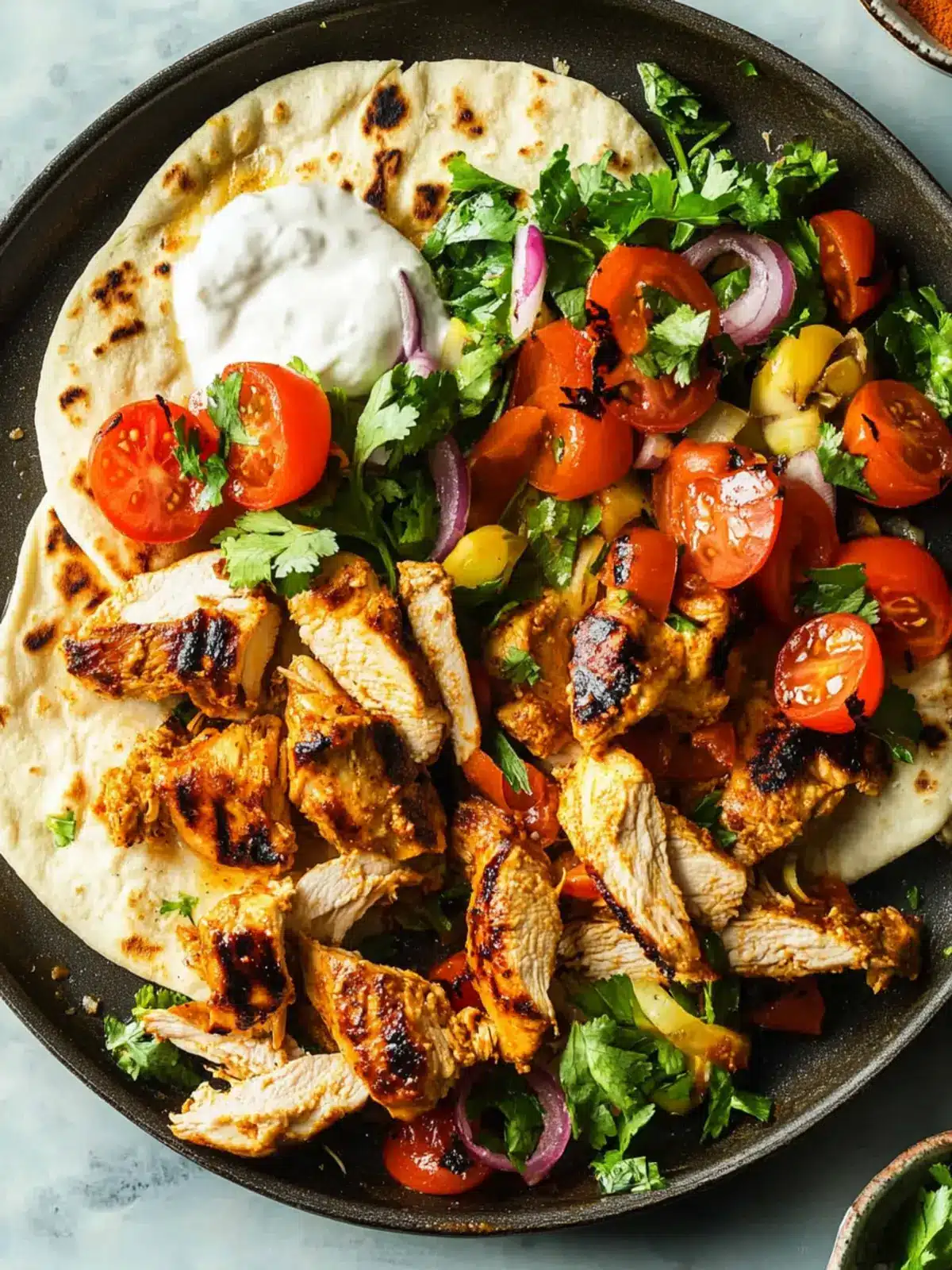 Delicious Chicken Shawarma Sheet-Pan Dinner in Minutes 2 Chicken Shawarma Sheet-Pan Dinner